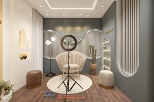 Thiết kế phòng livestream thời trang 12m2