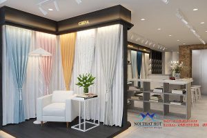 Thiết kế showroom trưng bày rèm