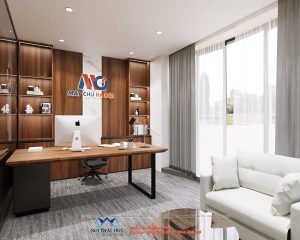Thiết kế văn phòng làm việc công ty 40m2