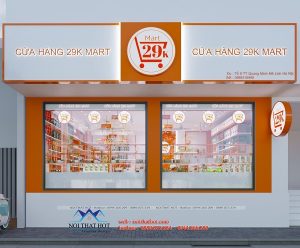 Thiết kế chuỗi cửa hàng tiện ích Hà Nội