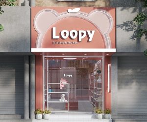 Thiết kế cửa hàng quà tặng và phụ kiện