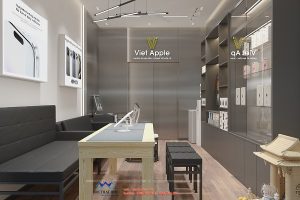 Thiết kế shop điện thoại diện tích nhỏ