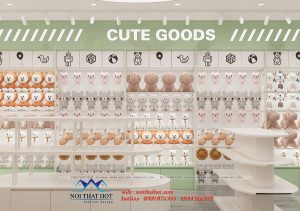 Thiết kế shop quà tặng và phụ kiện 60m2