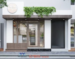 Thiết kế tiệm bánh ngọt diện tích nhỏ