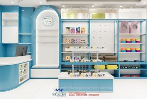 Thiết kế cửa hàng thú cưng 18m2