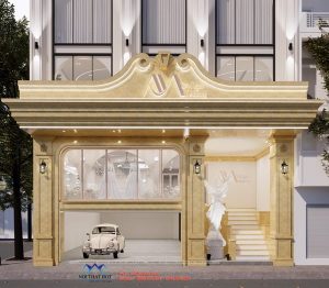 Thiết kế studio áo cưới 400m2