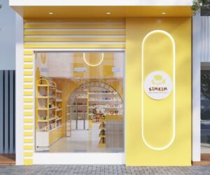 Thiết kế tiệm bán đồ ăn vặt Hà Nội