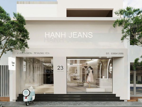 Shop thời trang Hạnh Jeans 100m2 tại Hưng Yên