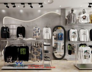 Shop thời trang nam 60m2