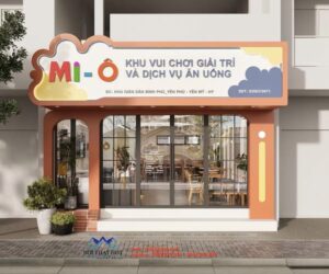 Quán trà sữa kết hợp ăn vặt Mi Ô - Hưng Yên