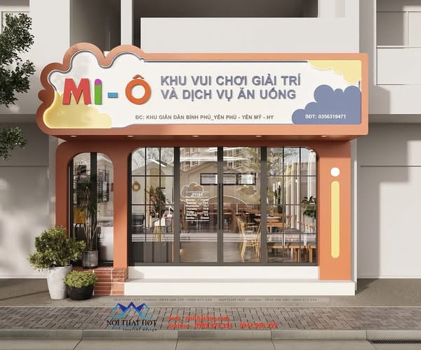 Quán trà sữa kết hợp ăn vặt Mi Ô - Hưng Yên