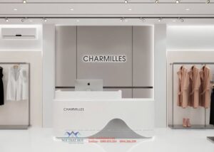 Thiết kế shop thời trang Charmilles