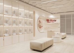 Thiết kế salon tóc giả