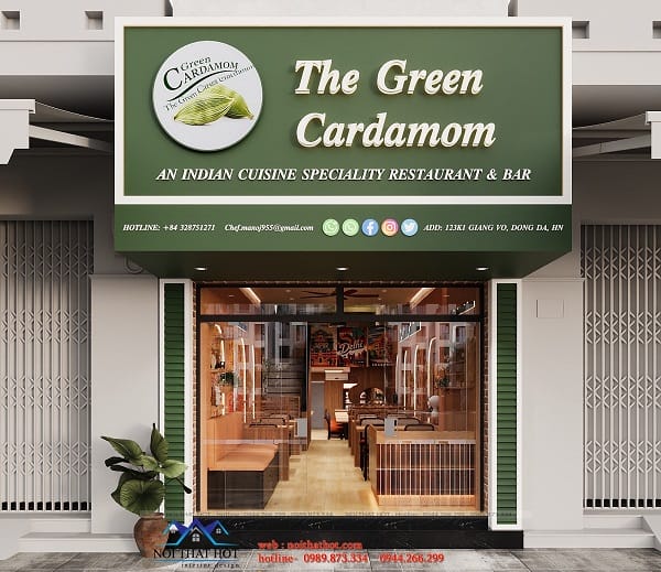 Thiết kế nhà hàng Ấn Độ