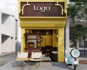 Thiết kế quán bán đồ ăn sáng nhỏ tại Hà Nội