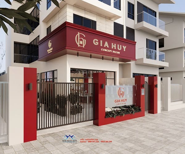 Thiết kế cửa hàng Gia Huy Concept Decor