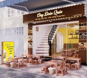 Thiết kế quán bún đậu Công Đoàn