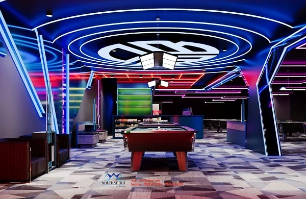 Thiết kế câu lạc bộ BMG Billards