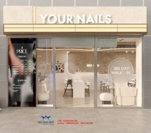 Thiết kế tiệm nail Your Nail