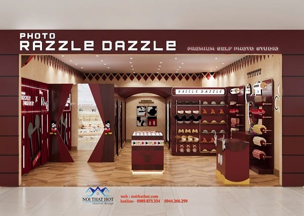 Thiết kế photobooth Razzle Dazzle