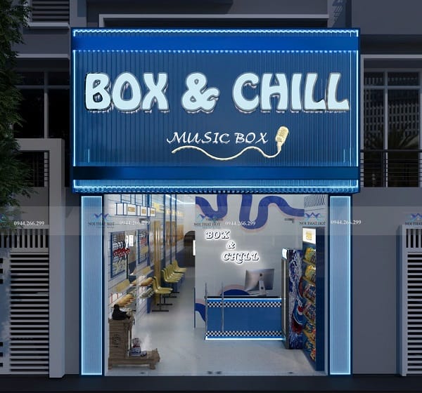 Thiết kế music box Box & Chill