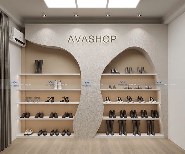 thiết kế phòng livestream thời trang Avashop