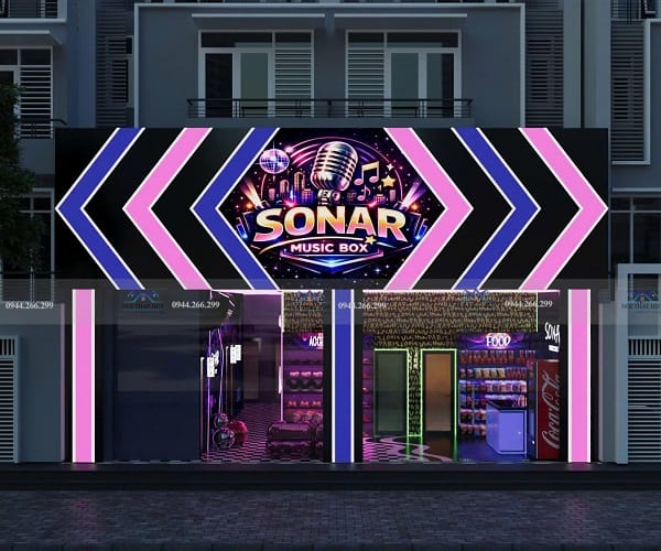 Thiết kế music box Sonar - Vĩnh Phúc