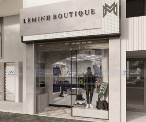 Thiết kế shop thời trang Leminh Boutique