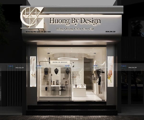 Thiết kế shop Huong By Design