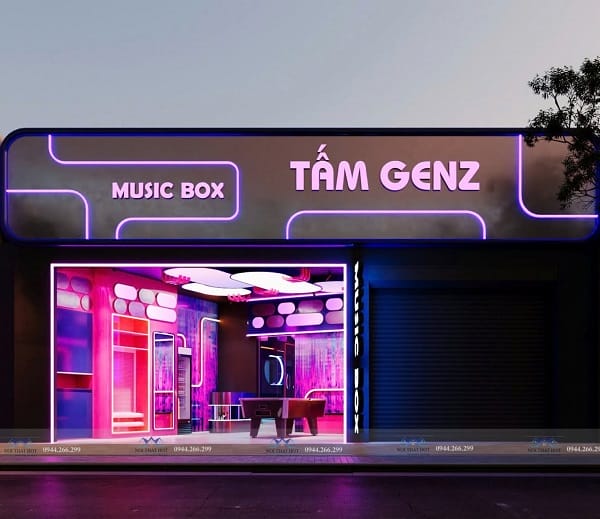 Thiết kế music box Tấm GenZ