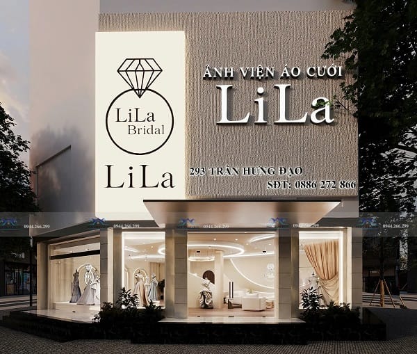 Thiết kế studio áo cưới Lila Bridal